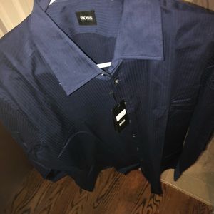 Brand New With tags Hugo Boss long sleeve button